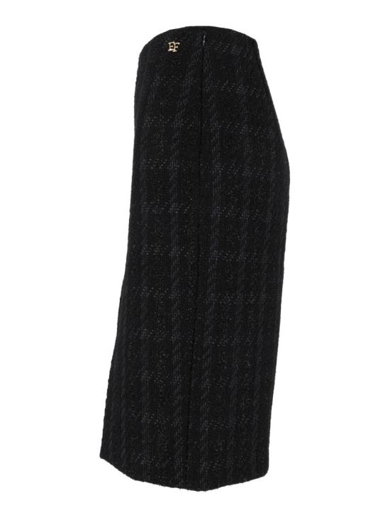 26FW 엘리자베타프랜치 롱 스커트 GO23267E2 Black - ELISABETTA FRANCHI
