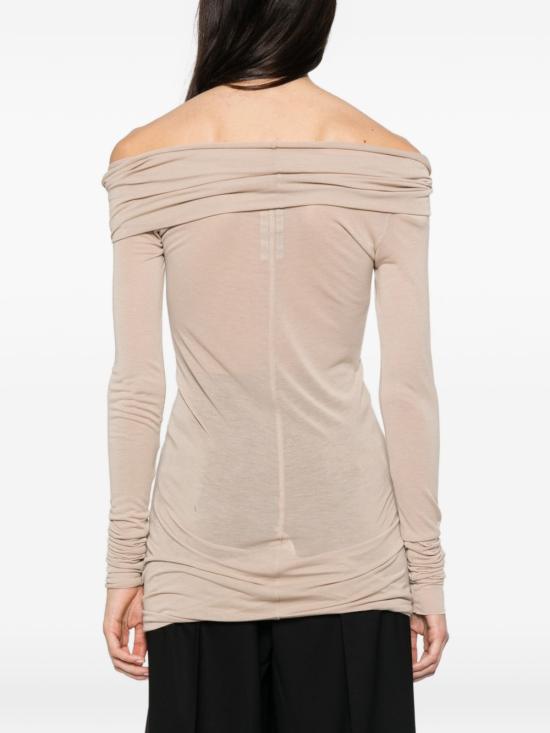 26FW 릭 오웬스 긴팔 티셔츠 RP02F5208 JS64 POWDER - RICK OWENS