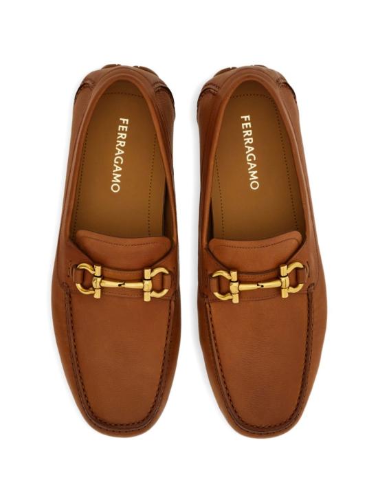 26FW 살바토레 페라가모 간치니 드라이빙 슈즈 02C398 794903173 BEIGE - SALVATORE FERRAGAMO