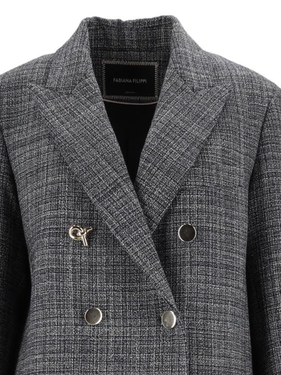 26FW 파비아나 필리피 코트 CTD216F201D983 Grey - FABIANA FILIPPI