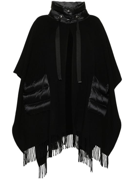 26FW 에르노 퀼티드 포켓 판초 GC00066DR 333959300 BLACK