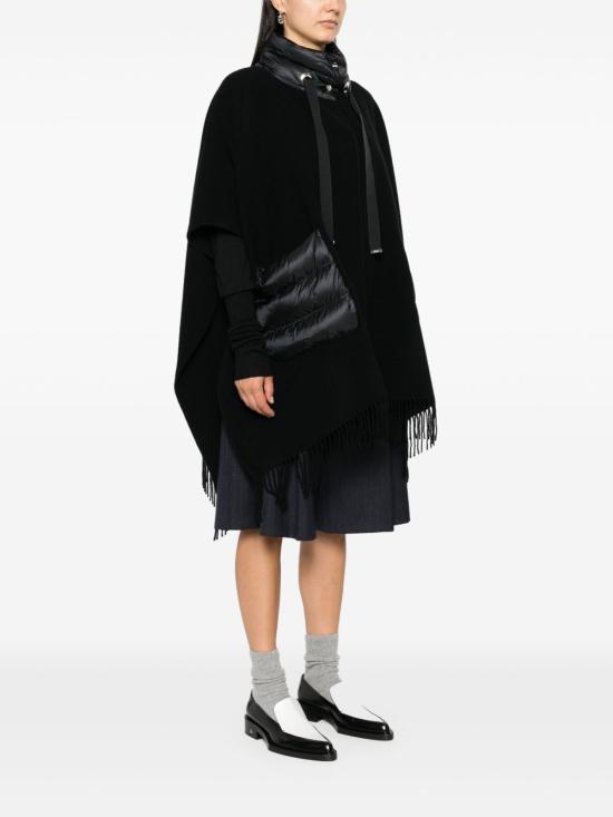 26FW 에르노 퀼티드 포켓 판초 GC00066DR 333959300 BLACK - HERNO