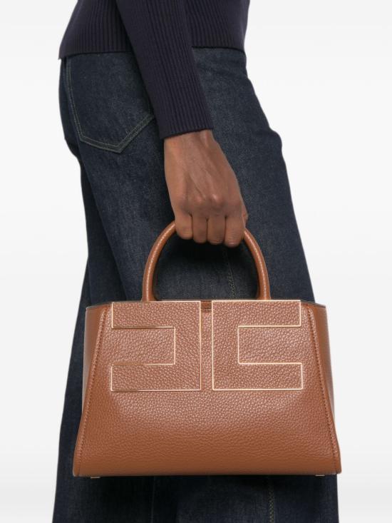 26FW 엘리자베타프랜치 토트백 BS06A66E2 FK3 BROWN - ELISABETTA FRANCHI