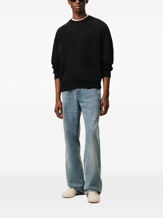 26FW 아미 코튼 드 하트 스웨트셔츠 USW757 747001 BLACK - AMI