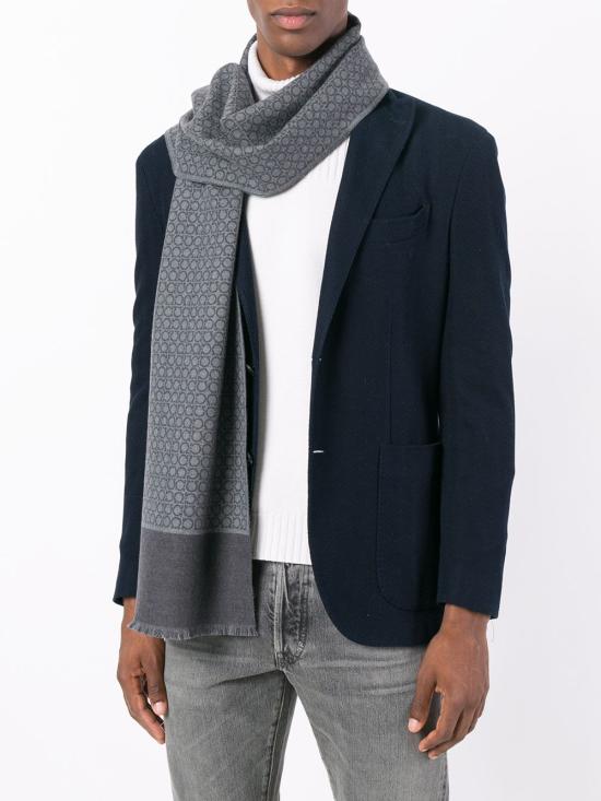 26FW 살바토레 페라가모 머플러/스카프 527047 671684003 GREY - SALVATORE FERRAGAMO