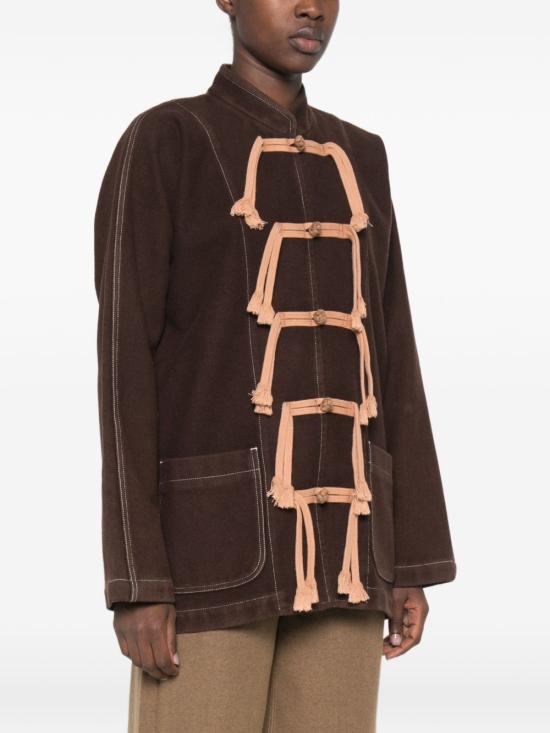 26FW 우마 왕 수트 자켓 UP6033 UW600 BROWN - UMA WANG