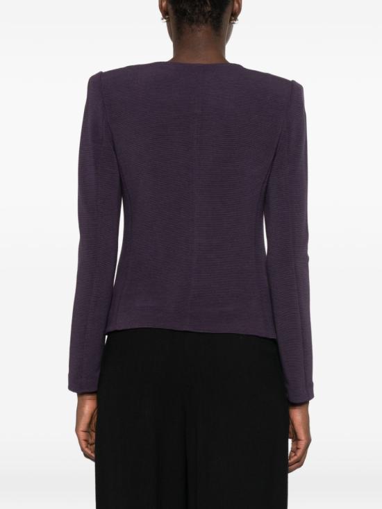 26FW 엠포리오 아르마니 수트 자켓 EW004705 AF25834UA140 VIOLET - EMPORIO ARMANI