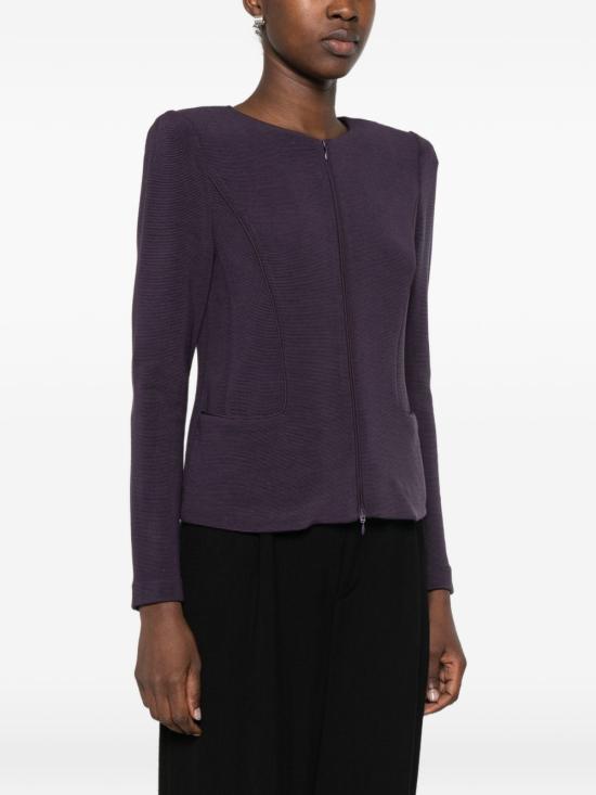 26FW 엠포리오 아르마니 수트 자켓 EW004705 AF25834UA140 VIOLET - EMPORIO ARMANI