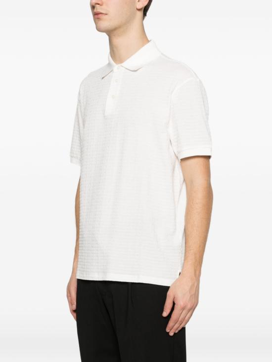 26FW 엠포리오 아르마니 폴로 티셔츠 EM004595 AF10762F0185 WHITE - EMPORIO ARMANI