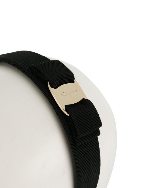 26FW 살바토레 페라가모 헤어 액세서리 344311 572738001 BLACK - SALVATORE FERRAGAMO
