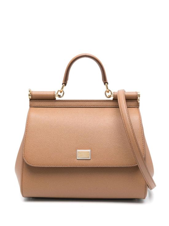 26FW 돌체앤가바나 라지 시실리 핸드백 BB6002 B10018M417 CAMEL