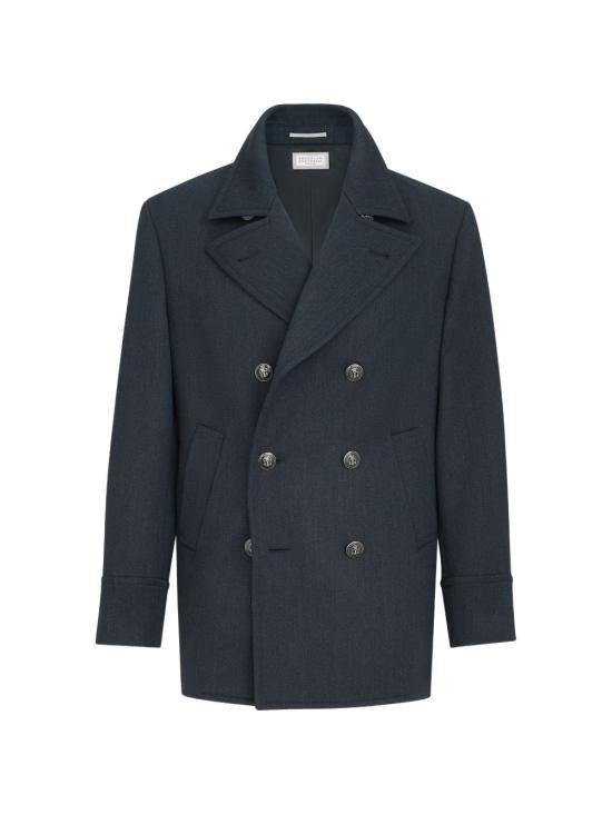 26FW 브루넬로 쿠치넬리 케이프 MV45870265 CTM78 NAVY