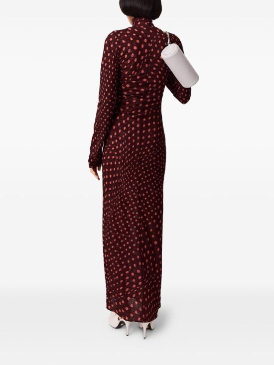 26FW 스텔라 맥카트니 롱 원피스 6J0477 3SQA756107 BORDEAUX - STELLA MCCARTNEY