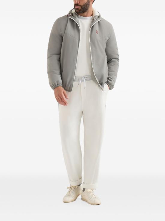 26FW 브루넬로 쿠치넬리 긴팔 티셔츠 MM8263390G CA819 WHITE - BRUNELLO CUCINELLI