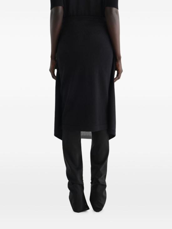 26FW 르메르 롱 스커트 SK1082 LK1063999 BLACK - LEMAIRE