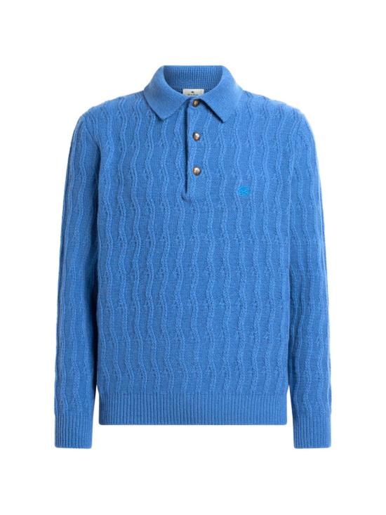 26FW 에트로 폴로 티셔츠 MRKF0028 AU12PB1095 ROYAL BLUE