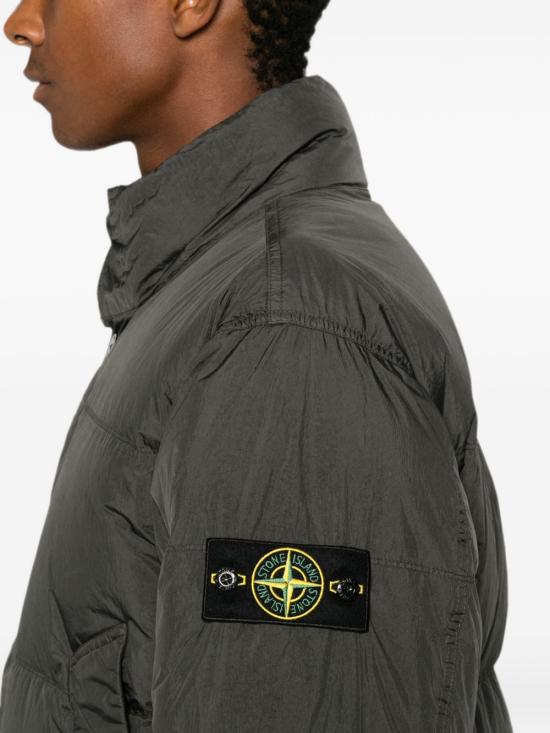 26FW 스톤 아일랜드 윈드 레지스턴트 & 안티드롭 다운 재킷 L2S154100109 S0A23V0062 GREY - STONE ISLAND