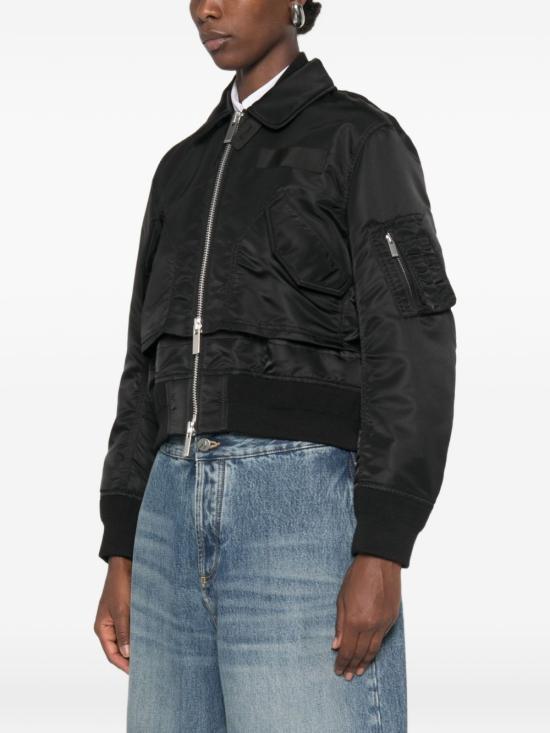 26FW 사카이 봄버 자켓 26 08582 001 BLACK - SACAI