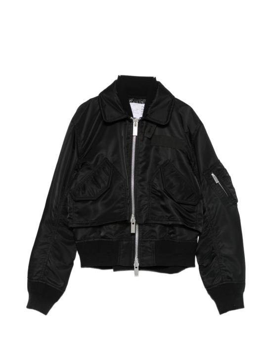 26FW 사카이 봄버 자켓 26 08582 001 BLACK