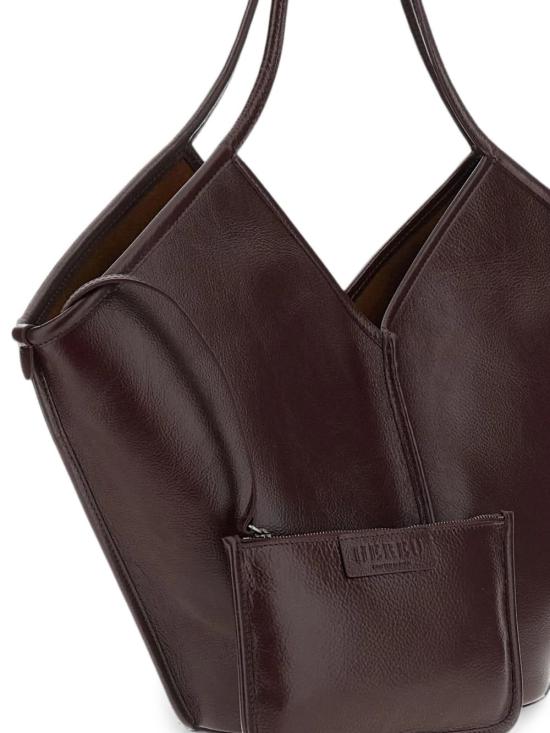 26FW 헤레우 토트백 CALDWBA26 BURGUNDY BORDEAUX - HEREU