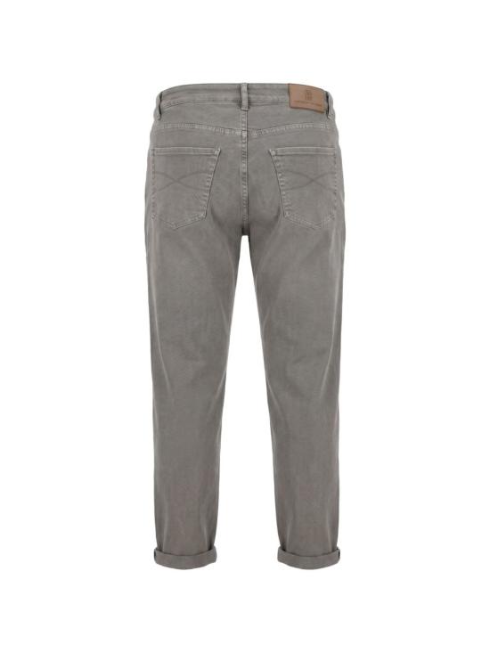 26FW 브루넬로 쿠치넬리 라이트웨이트 데님 팬츠 M277PD3210 C7509 GREY - BRUNELLO CUCINELLI