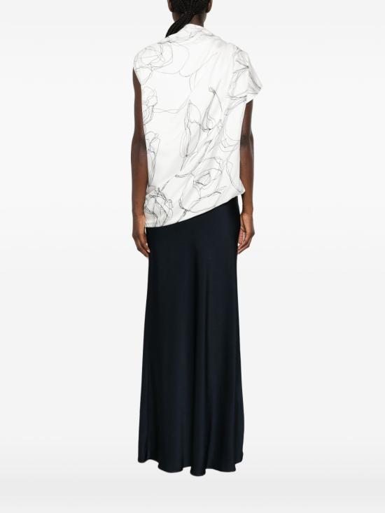 26FW 파비아나 필리피 민소매 티셔츠 TPD216F258 M3070142 WHITE - FABIANA FILIPPI