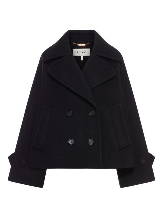 26FW 끌로에 코트 CH25AMA96 952001 BLACK