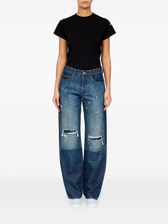 26FW MM6 메종마르지엘라 데님 팬츠 S52LA0277 M30055967 NAVY - MM6 MAISON MARGIELA