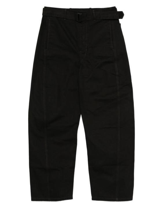 26FW 르메르 트위스트 벨티드 팬츠 PA326D LD1055999 BLACK