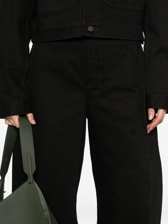 26FW 르메르 트위스트 벨티드 팬츠 PA326D LD1055999 BLACK - LEMAIRE