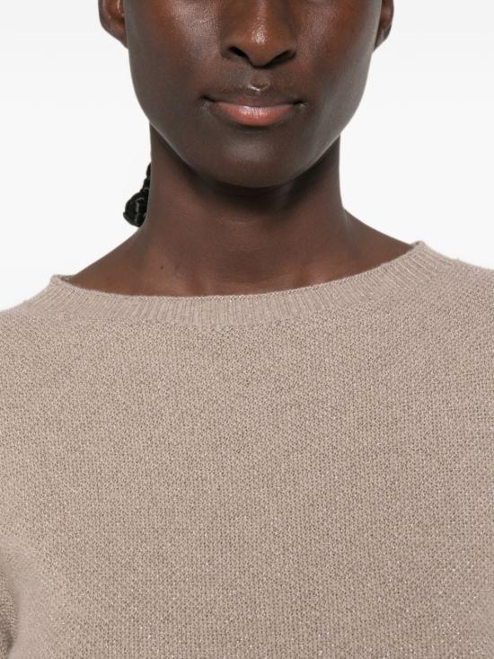 26FW 파비아나 필리피 스웨터 MAD216F398 M3330165 BROWN - FABIANA FILIPPI