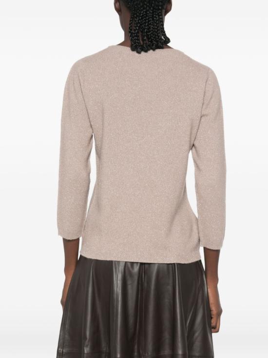 26FW 파비아나 필리피 스웨터 MAD216F398 M3330165 BROWN - FABIANA FILIPPI