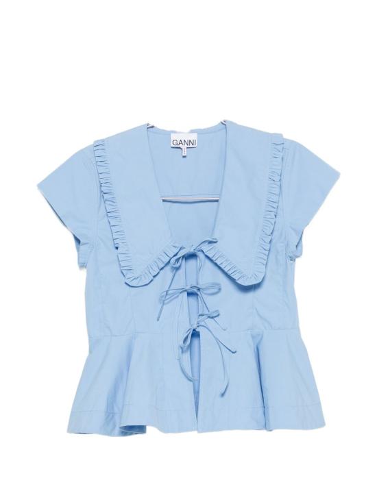 26FW 가니 민소매 티셔츠 A1040341 ZZL LIGHT BLUE