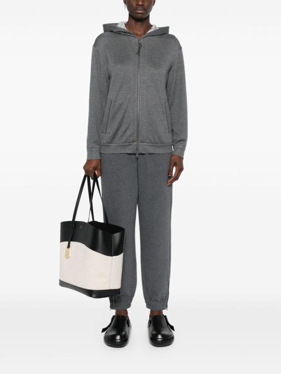 26FW 브루넬로 쿠치넬리 후드 스웨트셔츠 MP828SB806 C572 DARK GREY - BRUNELLO CUCINELLI