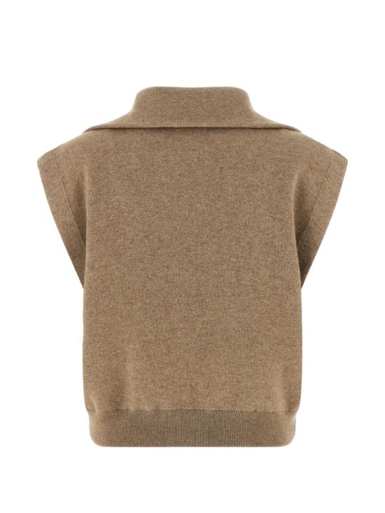 26FW 브루넬로 쿠치넬리 가디건 M12237846P C077 BROWN - BRUNELLO CUCINELLI