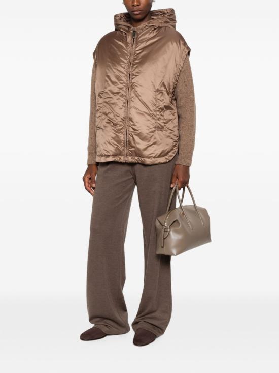 26FW 막스마라 더 큐브 패딩 조끼 29296034600 020 BROWN - MAXMARA THE CUBE