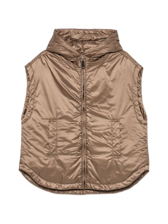 26FW 막스마라 더 큐브 패딩 조끼 29296034600 020 BROWN