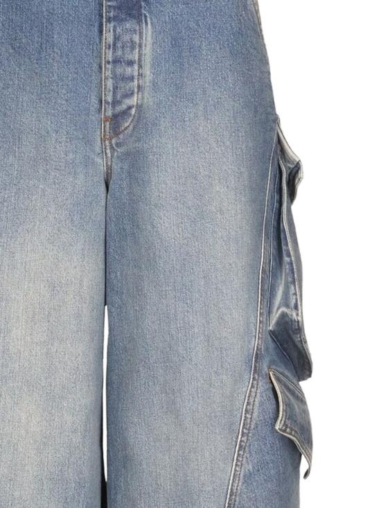 26FW 알라이아 데님 팬츠 AA9P1400D026D A56 NAVY - ALAIA