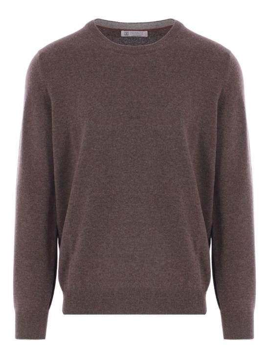26FW 브루넬로 쿠치넬리 캐시미어 니트 M2200100 CU766 BROWN