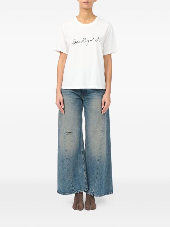 26FW MM6 메종마르지엘라 반팔 티셔츠 S52GC0368 M20258101 WHITE - MM6 MAISON MARGIELA