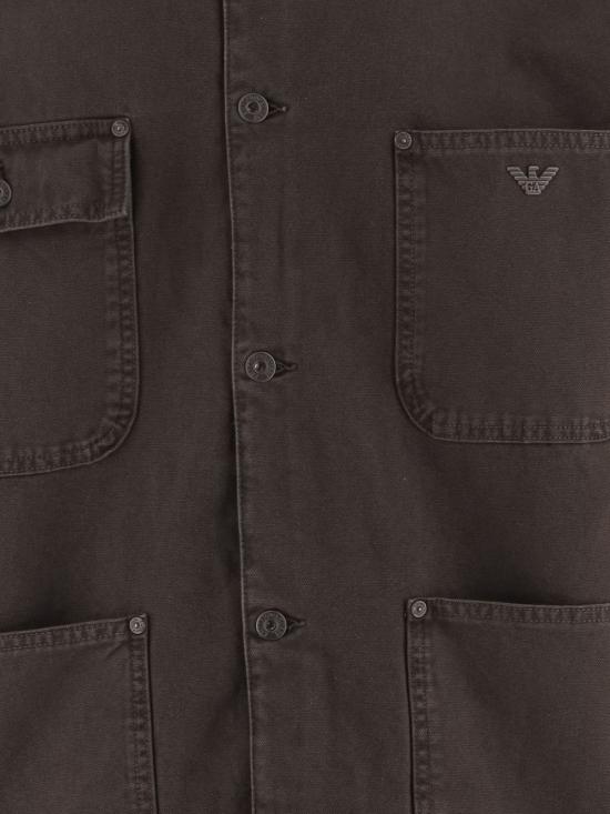 26FW 엠포리오 아르마니 케이프 EM006501 AF27763U6030 BROWN - EMPORIO ARMANI