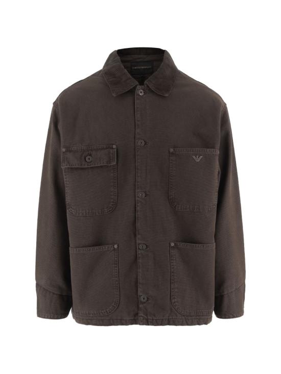 26FW 엠포리오 아르마니 케이프 EM006501 AF27763U6030 BROWN