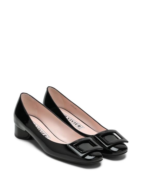 26FW 로저비비에 플랫 슈즈 RVW76741290 D1PB999 BLACK - ROGER VIVIER