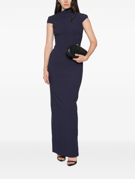 26FW 솔러스런던 롱 원피스 OS49022 NAVY - SOLACE LONDON