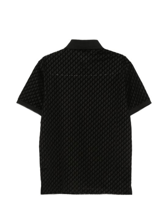 26FW 엠포리오 아르마니 폴로 티셔츠 EM007339 AF10017FC375 BLACK - EMPORIO ARMANI