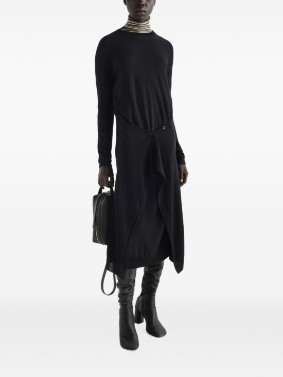 26FW 르메르 롱 원피스 DR1180 LK1063999 BLACK - LEMAIRE