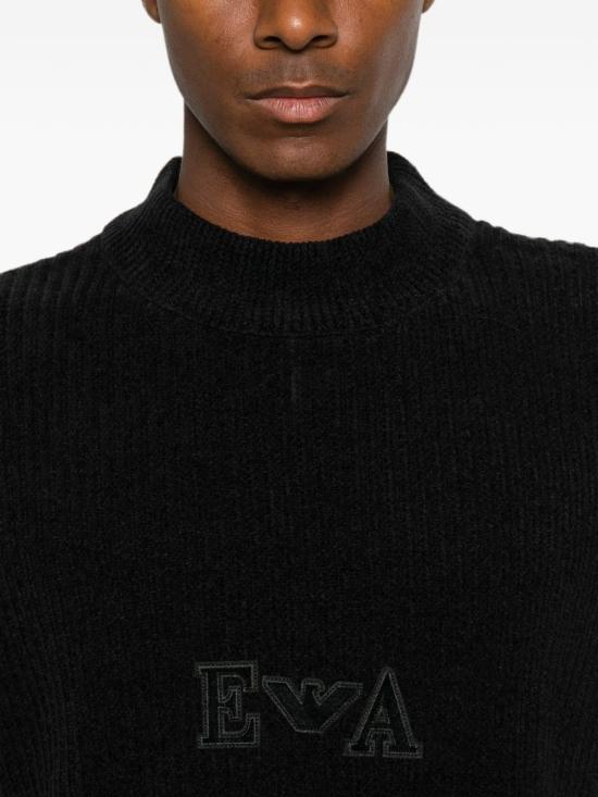 26FW 엠포리오 아르마니 스웨터 EM006450 AF29845FC024 BLACK - EMPORIO ARMANI