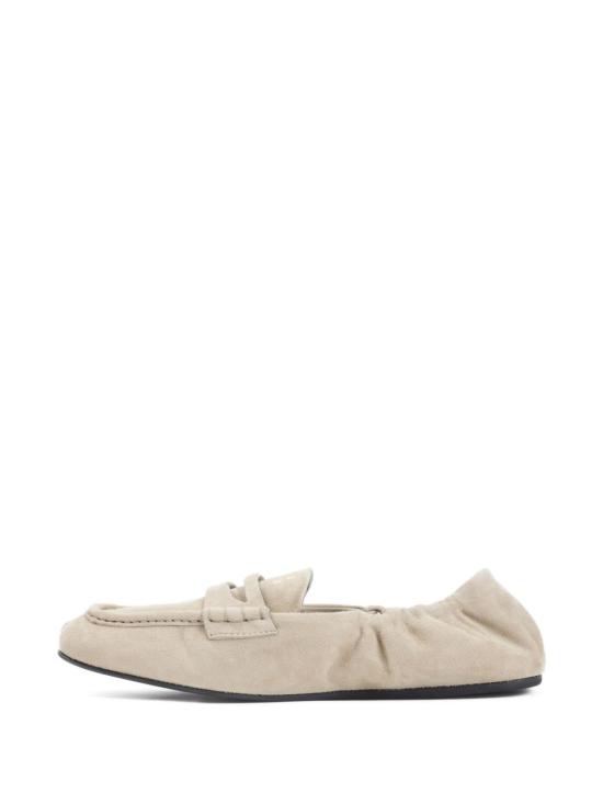 26FW 미우미우 루슈 나파 레더 로퍼 5D341E 008F0F24 BEIGE - MIU MIU