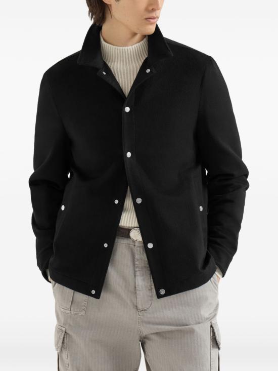 26FW 브루넬로 쿠치넬리 수트 자켓 MV4216556 CV976 BLACK - BRUNELLO CUCINELLI
