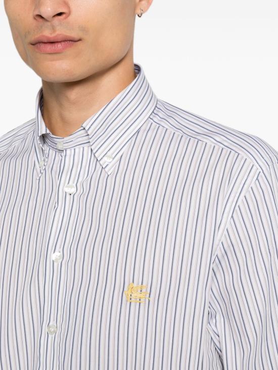 26FW 에트로 긴팔 셔츠 MRIB0004 99TR5B7S9885 NAVY - ETRO